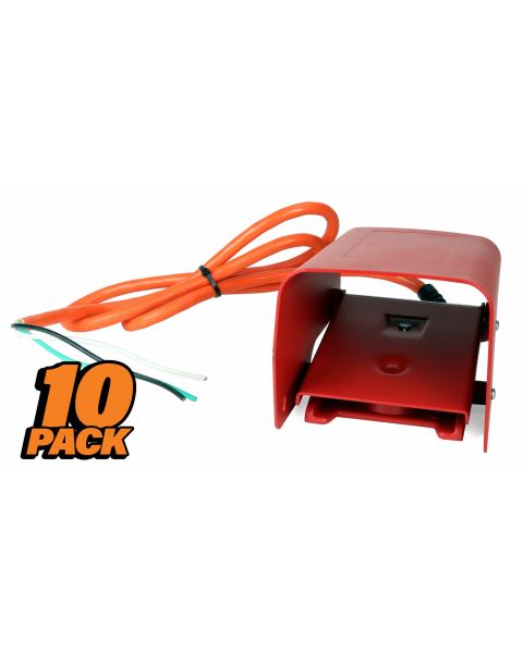 Toledo Pipe 36642 B294 Foot Pedal Switch fits RIDGID® 300 535 1224 Pipe Threading Machine - QTY 10