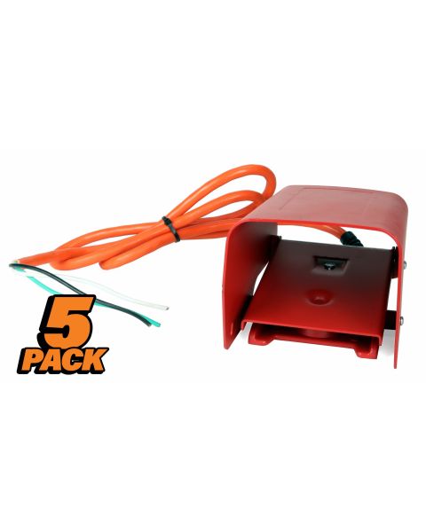 Toledo Pipe 36642 B294 Foot Pedal Switch fits RIDGID® 300 535 1224 Pipe Threading Machine - QTY 5