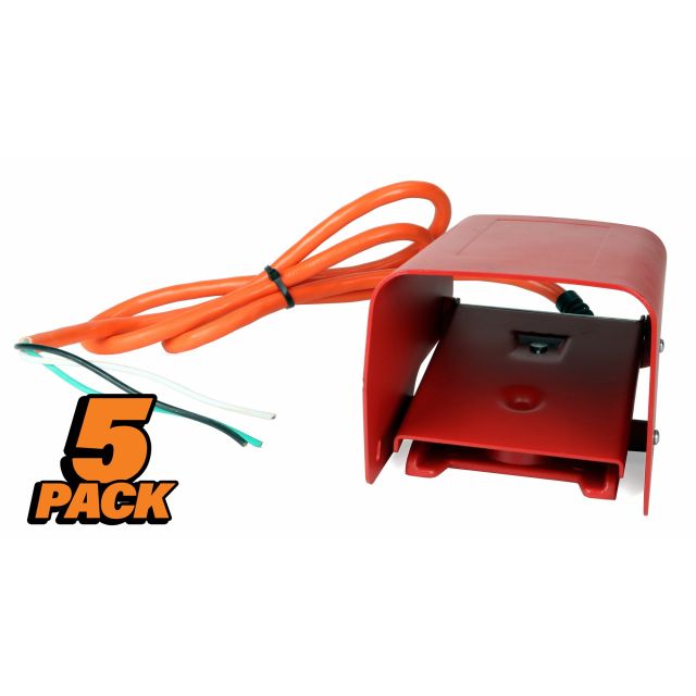 Toledo Pipe 36642 B294 Foot Pedal Switch fits RIDGID® 300 535 1224 Pipe Threading Machine - QTY 5